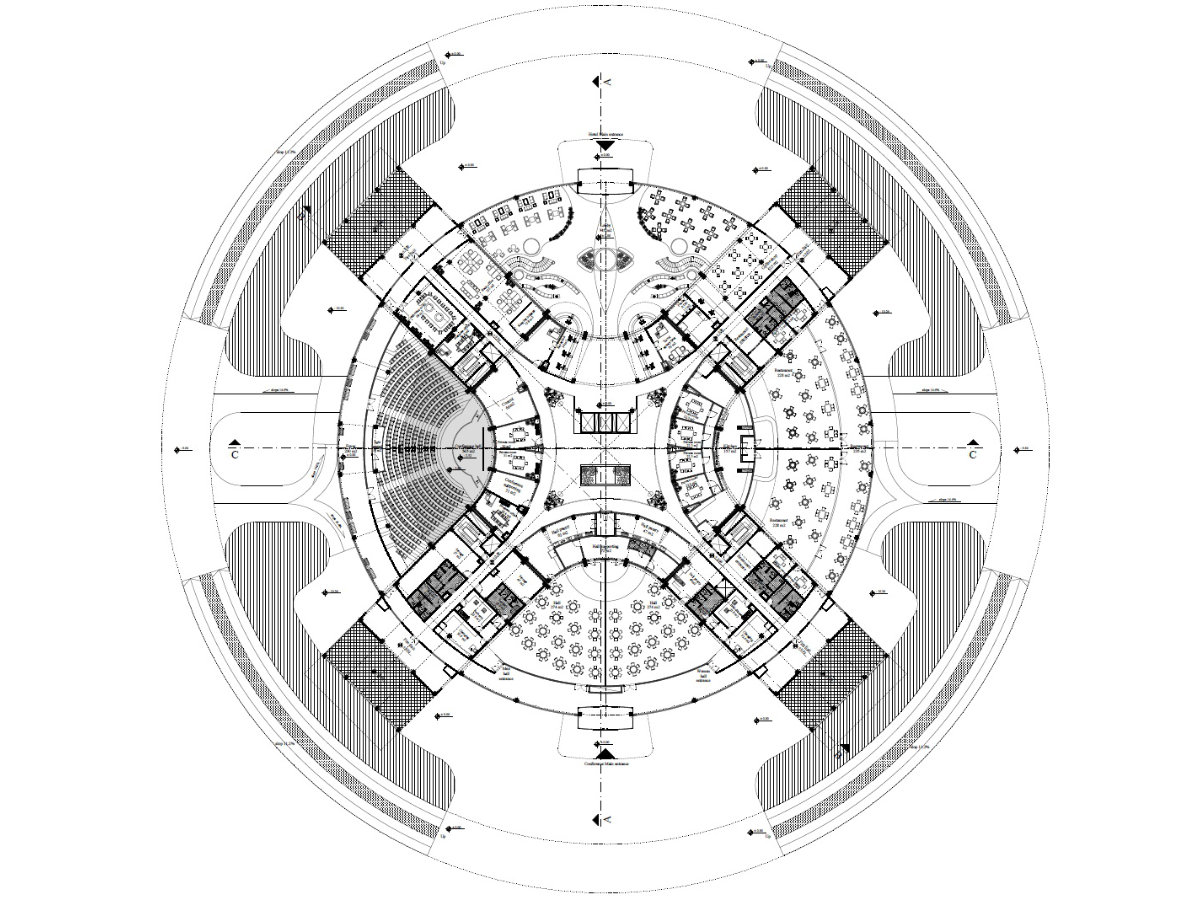 Hotel Lalim Plan EG SW