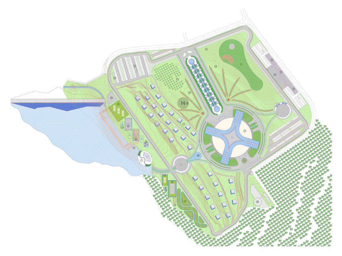 Hotel Lalim Plan Siteplan 2