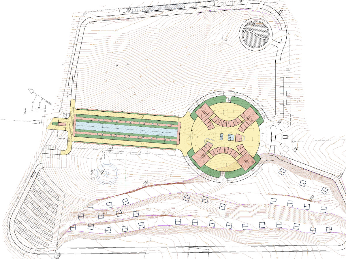 Hotel Lalim Plan Siteplan